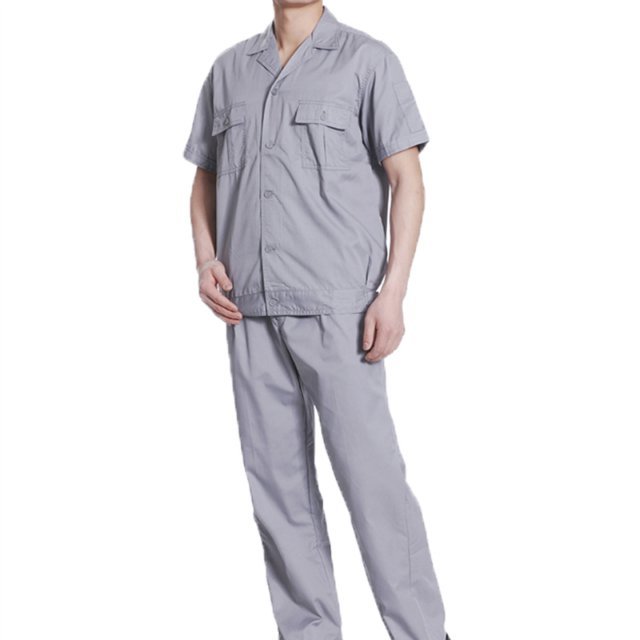 细斜纹夏季工作服